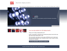 Tablet Screenshot of e-displaysystems.com